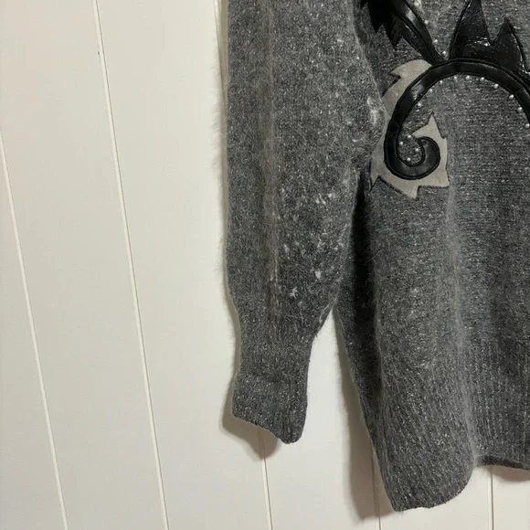 VINTAGE Diana Marco Silk and Angora Blend Sweater size 24W - Picture 6 of 10